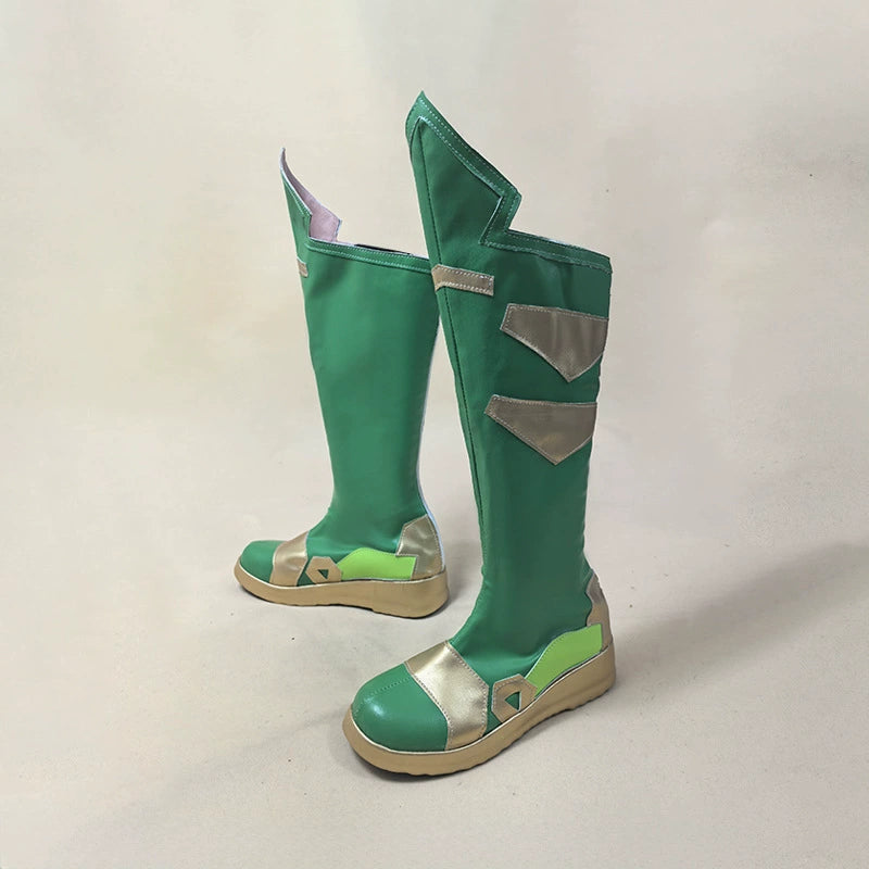 Superhero Marvel Rivals Mantis Cosplay Shoes Boots Customized