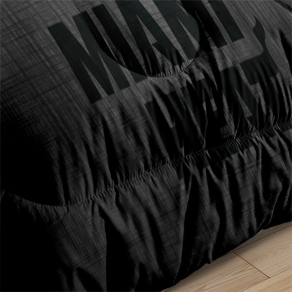 Miami Basketball Heat Comforter Pillowcases 3PC Sets Blanket All Season Reversible Quilted Duvet