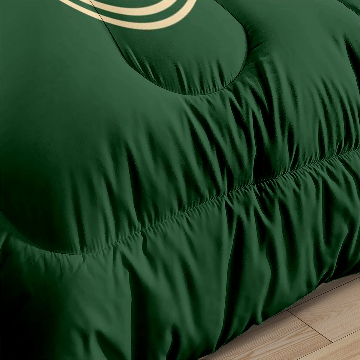 Milwaukee Basketball Bucks Comforter Pillowcases 3PC Sets Blanket All Season Reversible Quilted Duvet