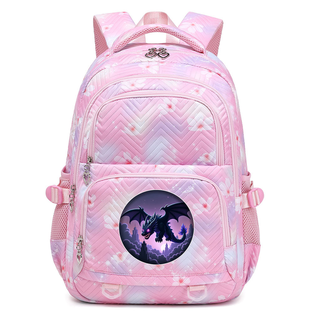 Minecraft Ender Dragon Proof Backpack Notebook Travel Bags Casual School Bag For School Students