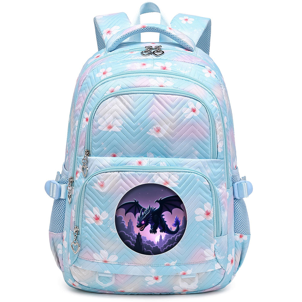 Minecraft Ender Dragon Proof Backpack Notebook Travel Bags Casual School Bag For School Students