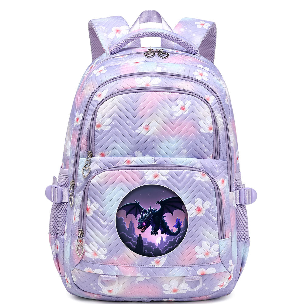 Minecraft Ender Dragon Proof Backpack Notebook Travel Bags Casual School Bag For School Students