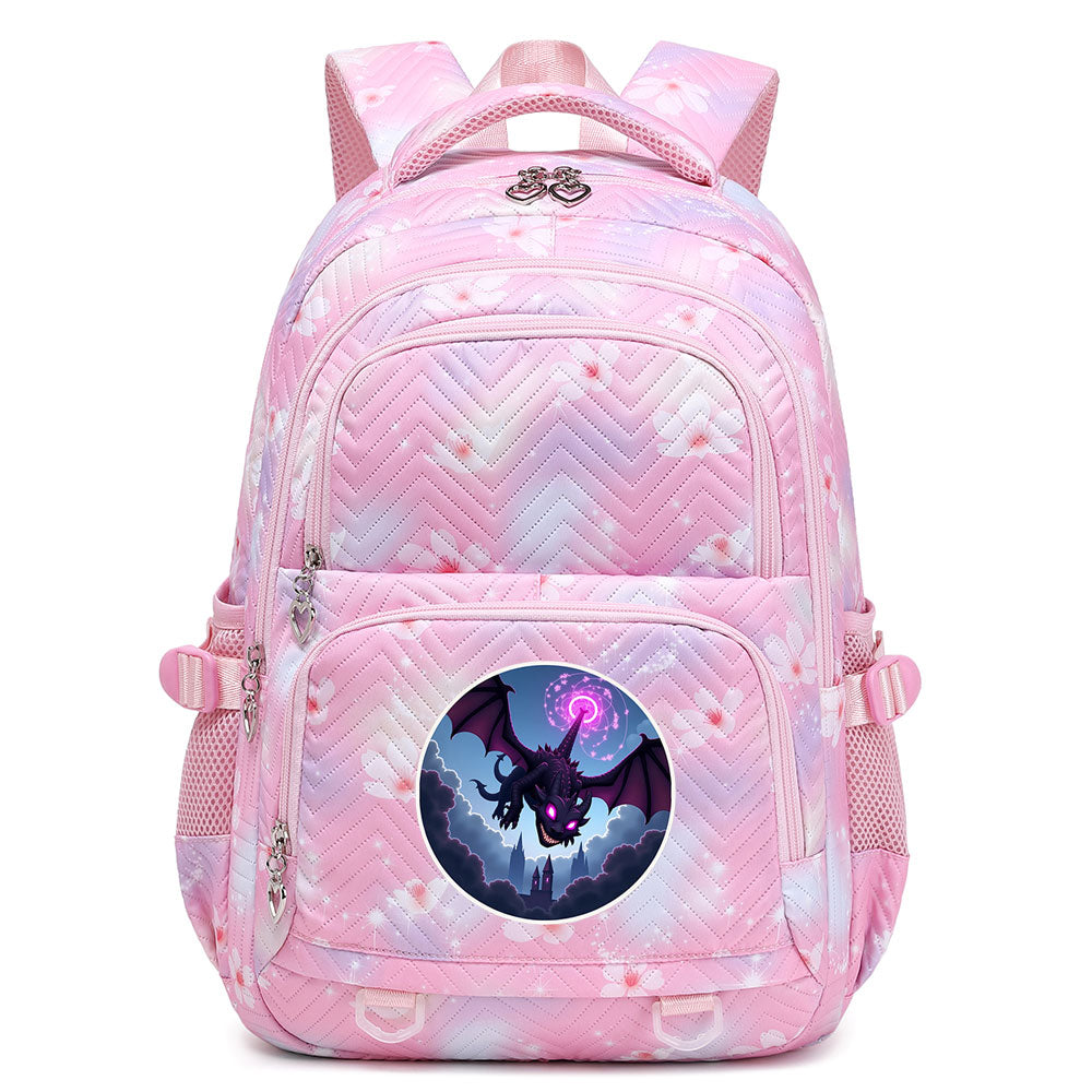 Minecraft Ender Dragon Proof Backpack Notebook Travel Bags Casual School Bag For School Students