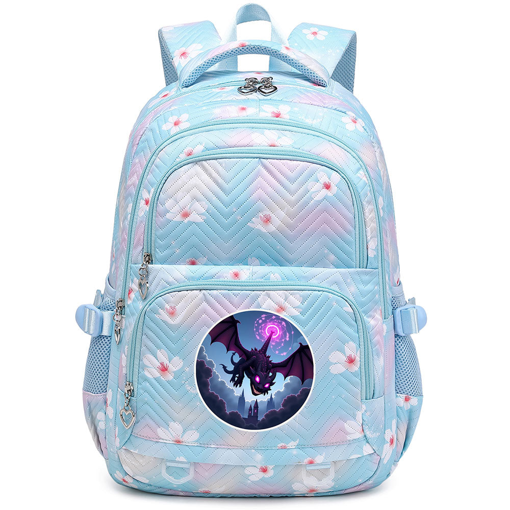 Minecraft Ender Dragon Proof Backpack Notebook Travel Bags Casual School Bag For School Students