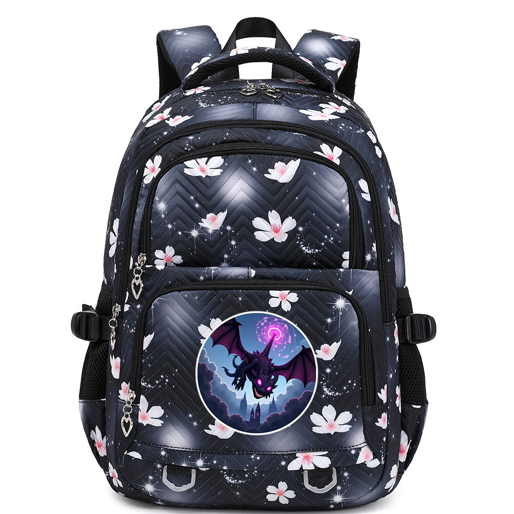 Minecraft Ender Dragon Proof Backpack Notebook Travel Bags Casual School Bag For School Students