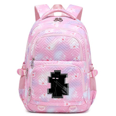 Minecraft Enderman Proof Backpack Notebook Travel Bags Casual School Bag For School Students