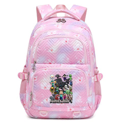 Minecraft Proof Backpack Notebook Travel Bags Casual School Bag For School Students