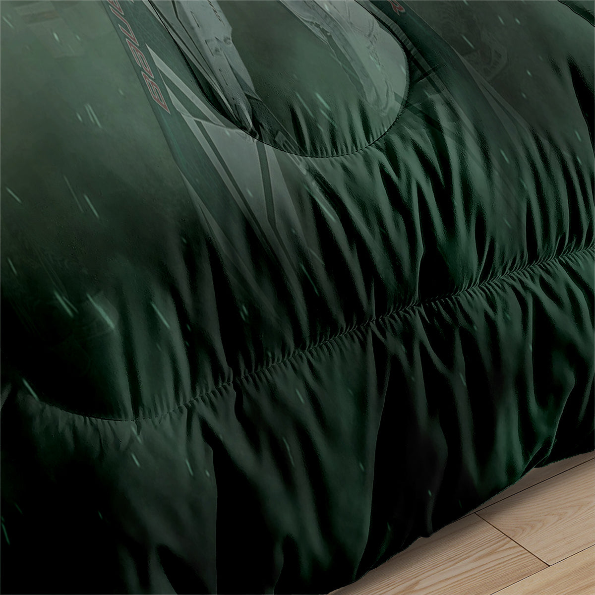 Minnesota Hockey Wild Comforter Pillowcases 3PC Sets Blanket All Season Reversible Quilted Duvet