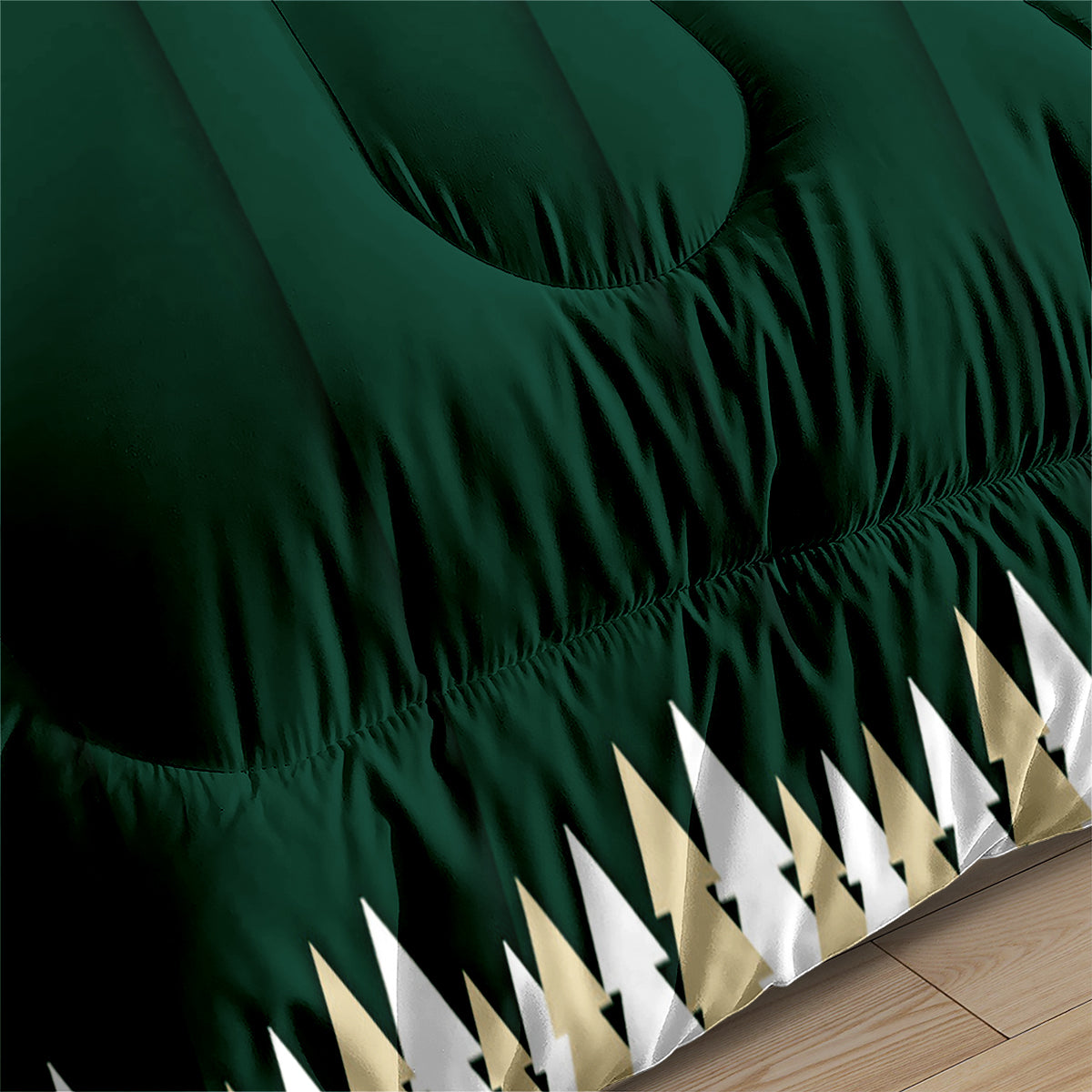 Minnesota Hockey Wild Comforter Pillowcases 3PC Sets Blanket All Season Reversible Quilted Duvet