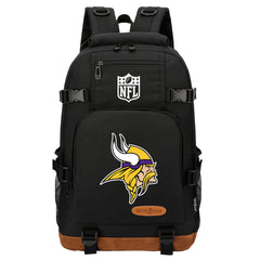 Minnesota Vikings Football Team Rugby Waterproof Backpack School Notebook Travel Bag