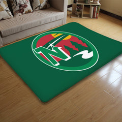 Minnesota Wild Hockey Rugs Bedroom Living Room Bathroom Carpet Mat Rug