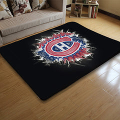 Montreal Canadiens Hockey Rugs Bedroom Living Room Bathroom Carpet Mat Rug