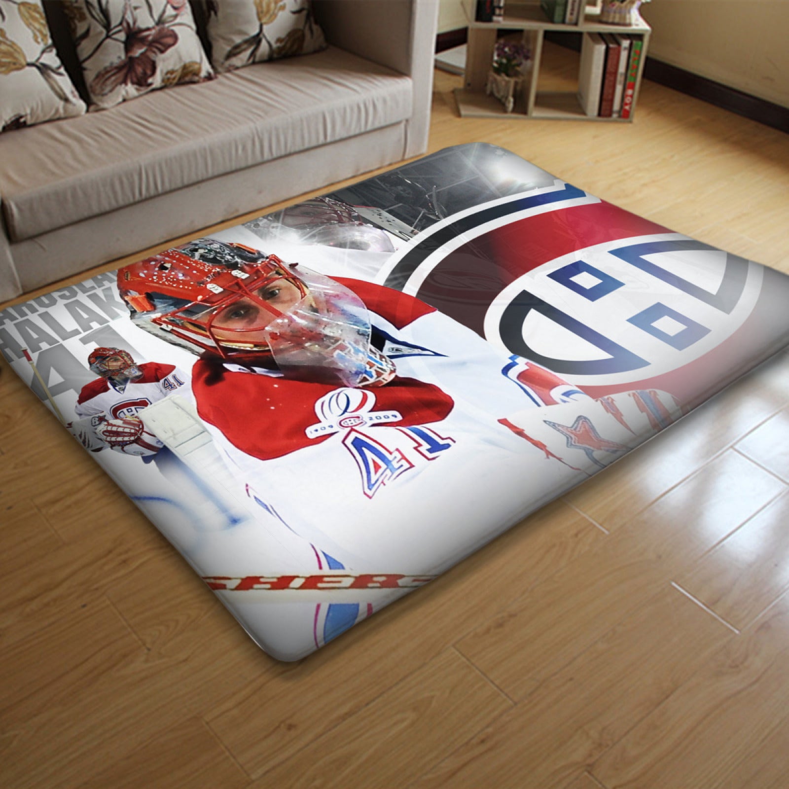 Montreal Canadiens Hockey Rugs Bedroom Living Room Bathroom Carpet Mat Rug