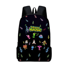 My Singing Monsters Full Printed Backpack Schoolbag Travel Notebook Bag for Kids Students