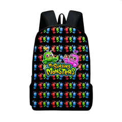 My Singing Monsters Full Printed Backpack Schoolbag Travel Notebook Bag for Kids Students