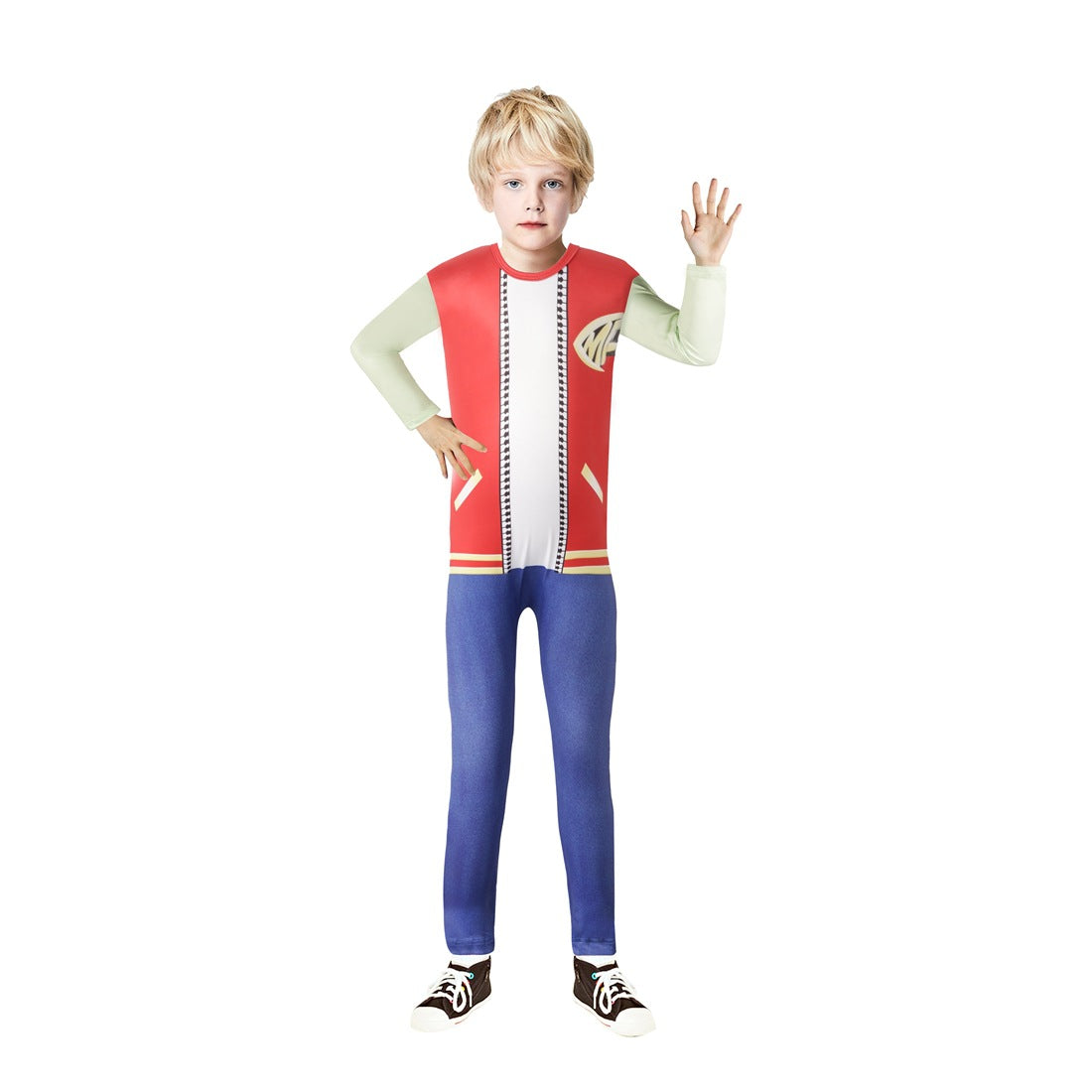 My friendly neighborhood Cosplay Costume with Mask Boys Girls Bodysuit Halloween Fancy Jumpsuits