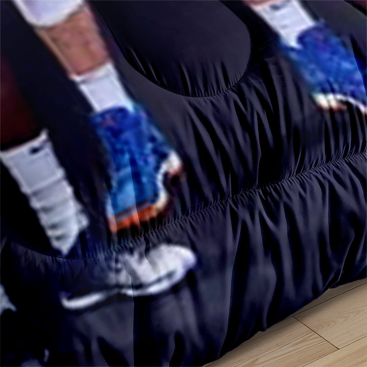 New York Basketball Knicks Comforter Pillowcases 3PC Sets Blanket All Season Reversible Quilted Duvet