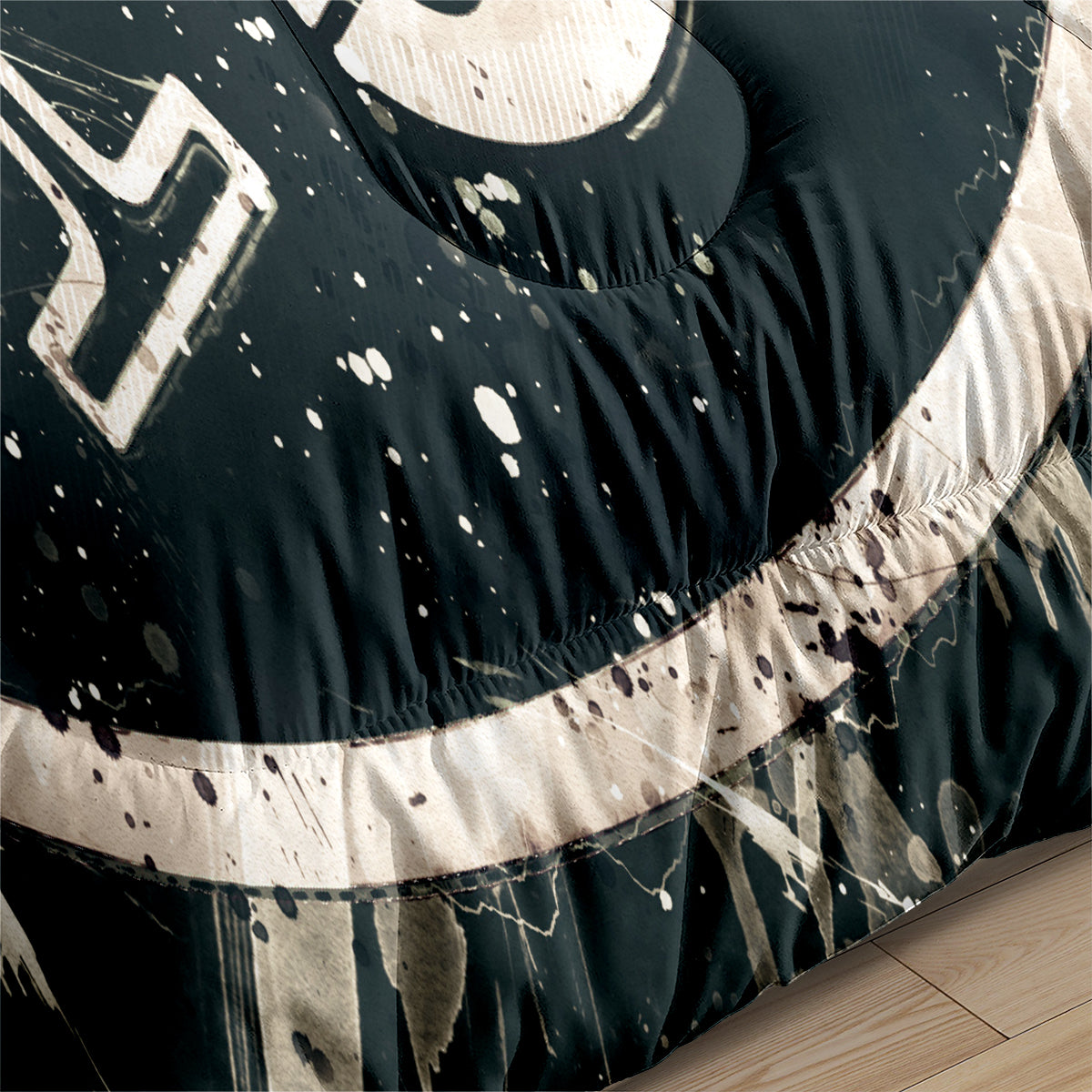 New York Rugby Jets Comforter Pillowcases 3PC Sets Blanket All Season Reversible Quilted Duvet