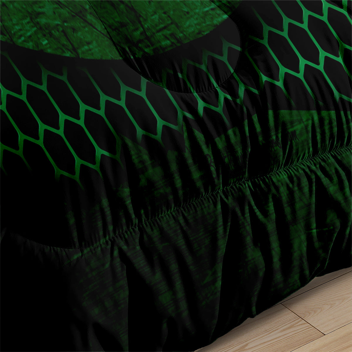 New York Rugby Jets Comforter Pillowcases 3PC Sets Blanket All Season Reversible Quilted Duvet