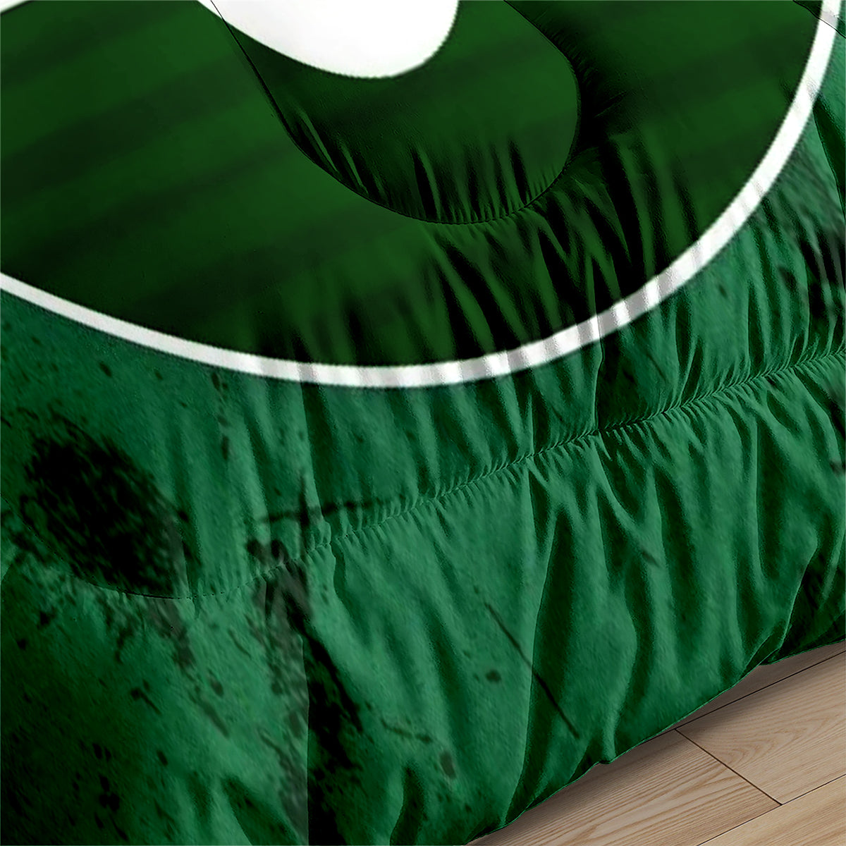 New York Rugby Jets Comforter Pillowcases 3PC Sets Blanket All Season Reversible Quilted Duvet