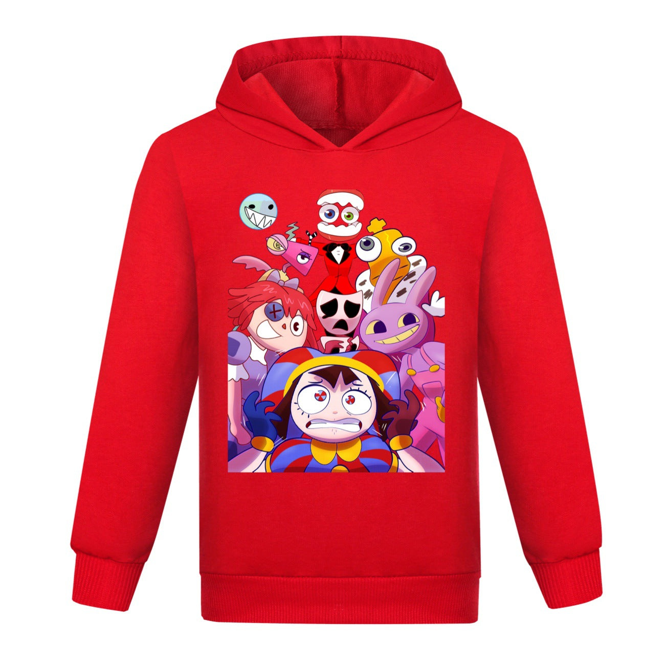 The Amazing Digital Circus Casual Sweatshirt Spring Autumn Hoodie for Kids