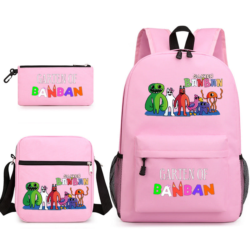 Garten of Banban Schoolbag Backpack Shoulder Bag Pencil Case set for Kids Students