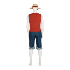 One Piece Monkey D Luffy Cosplay Costume Halloween Cosplay Full Set