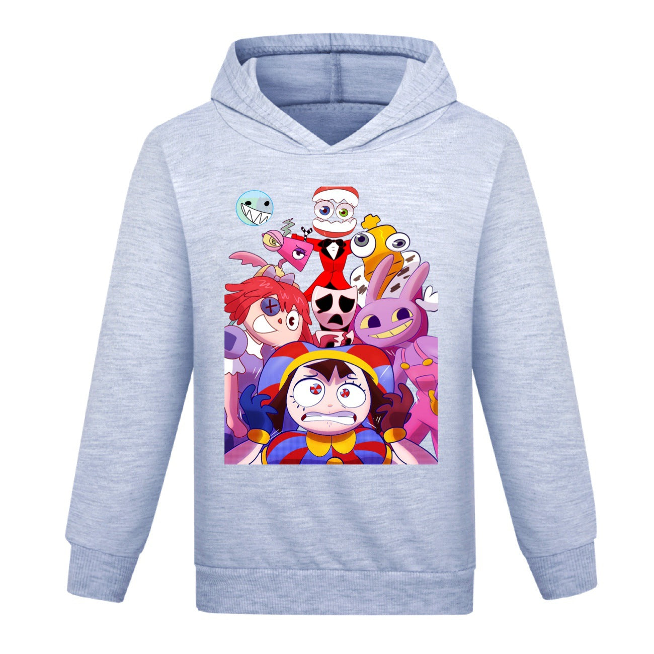 The Amazing Digital Circus Casual Sweatshirt Spring Autumn Hoodie for Kids