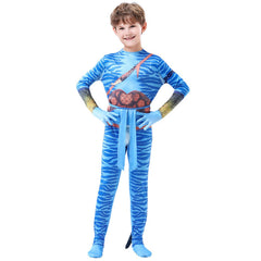 Avata The Way of Water Jumpsuit Halloween Cosplay Costume for Kids Adults