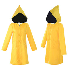 Little Nightmares Six Yellow Cape Halloween Cosplay Costume