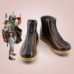 Star Wars Boba Fett Cosplay Shoes Boots Customized