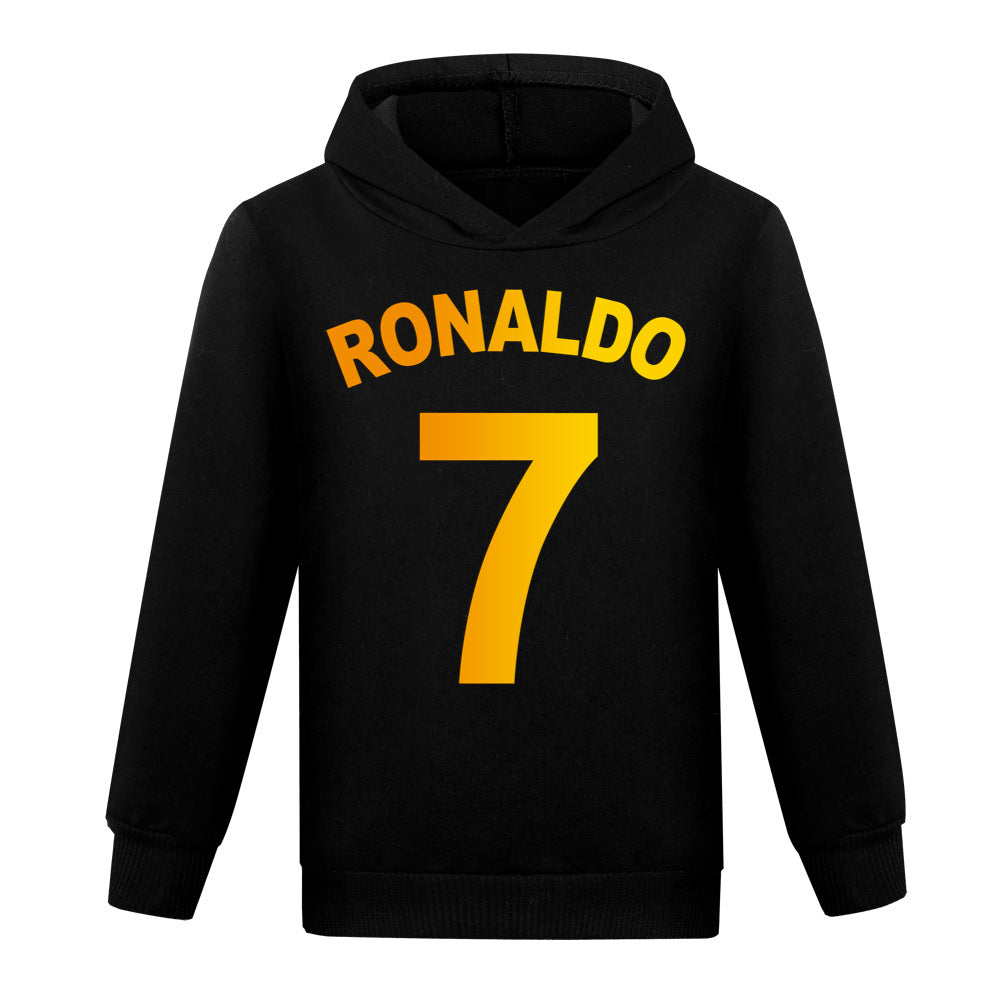 CR7 Ronaldo Football Casual Sweatshirt Spring Autumn Hoodie for Kids