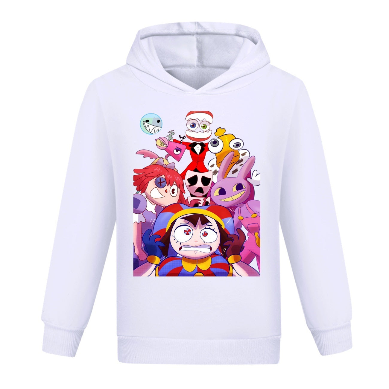 The Amazing Digital Circus Casual Sweatshirt Spring Autumn Hoodie for Kids