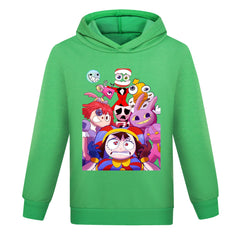 The Amazing Digital Circus Casual Sweatshirt Spring Autumn Hoodie for Kids