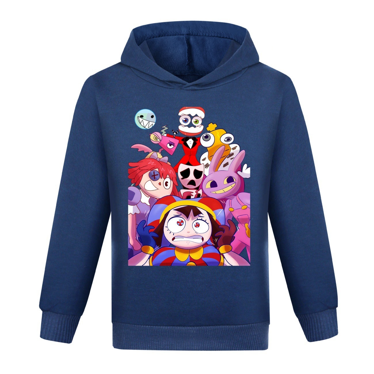 The Amazing Digital Circus Casual Sweatshirt Spring Autumn Hoodie for Kids