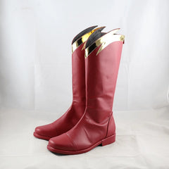 The Flash Allen Barry Cosplay Shoes Boots Customized