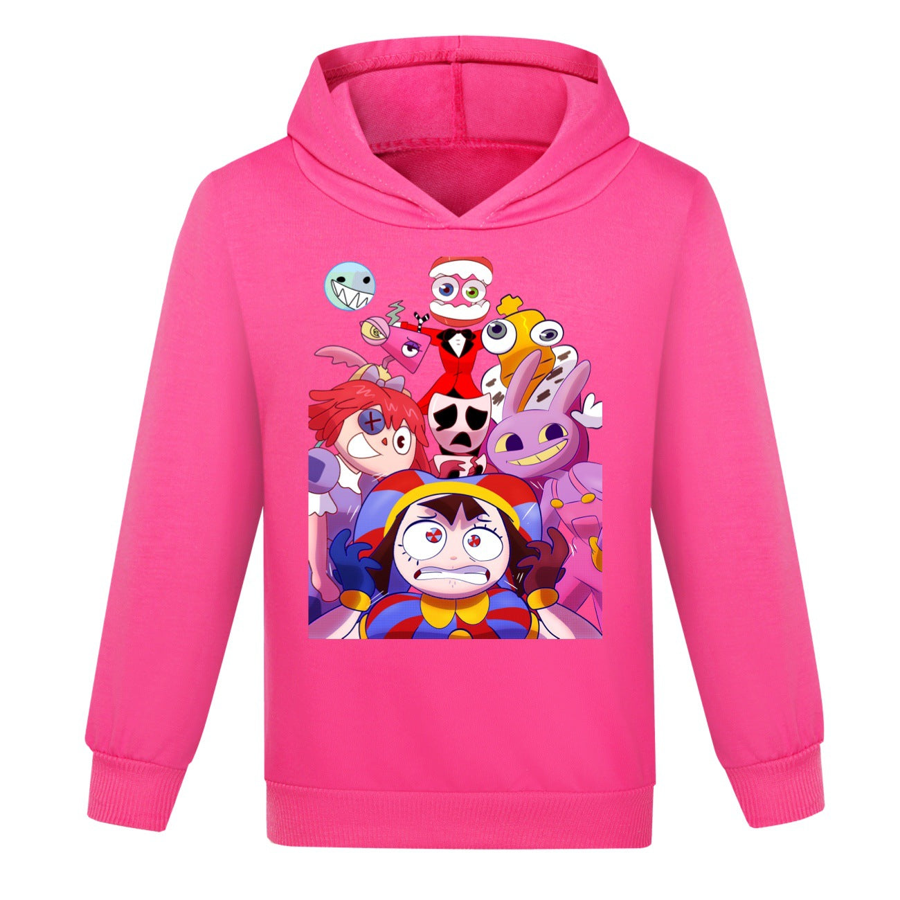 The Amazing Digital Circus Casual Sweatshirt Spring Autumn Hoodie for Kids