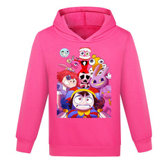 The Amazing Digital Circus Casual Sweatshirt Spring Autumn Hoodie for Kids