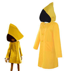 Little Nightmares Six Yellow Cape Halloween Cosplay Costume