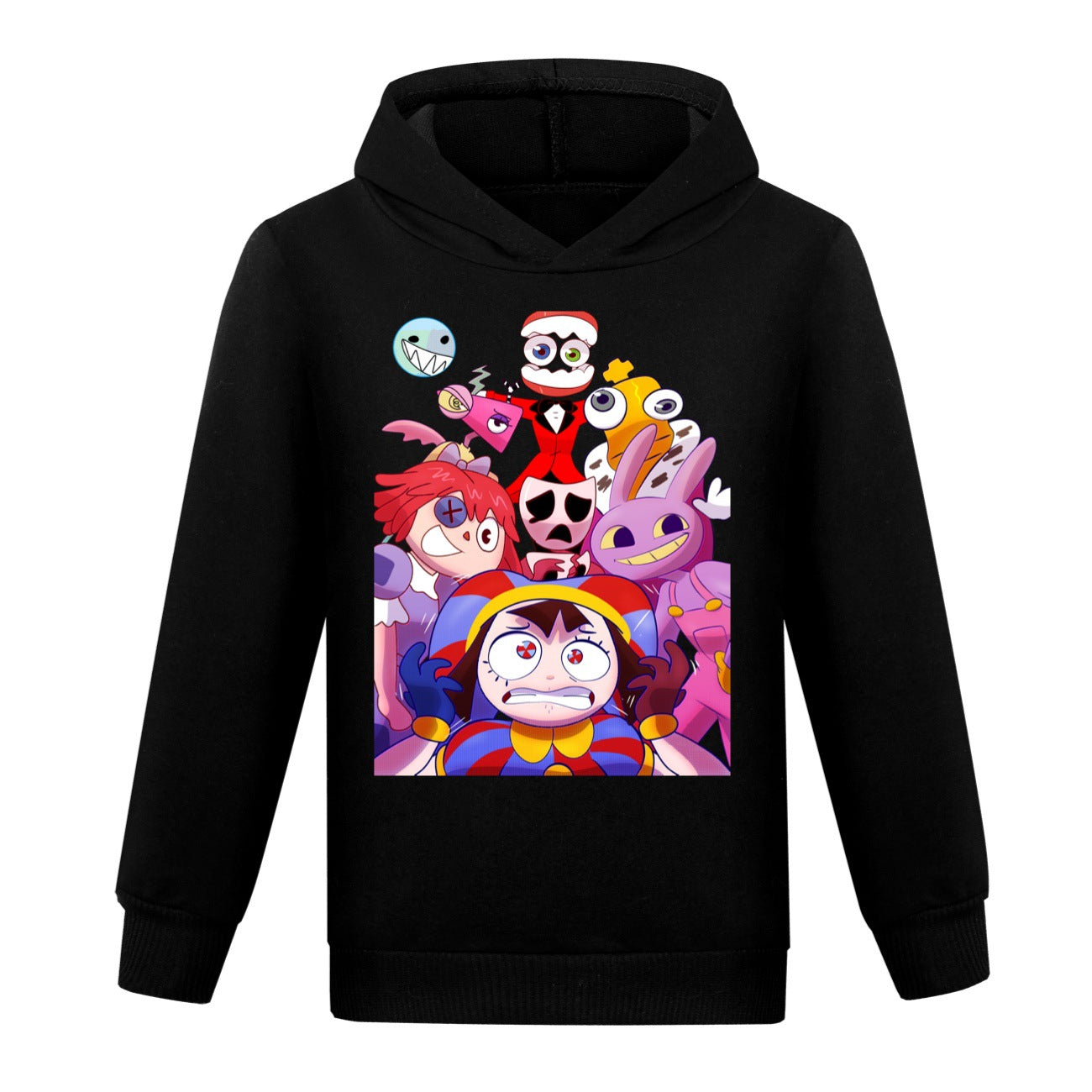 The Amazing Digital Circus Casual Sweatshirt Spring Autumn Hoodie for Kids