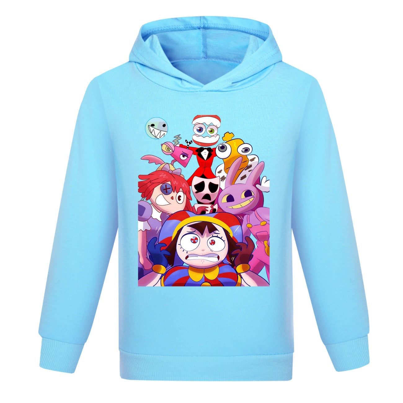 The Amazing Digital Circus Casual Sweatshirt Spring Autumn Hoodie for Kids
