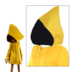 Little Nightmares Six Yellow Cape Halloween Cosplay Costume