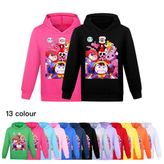 The Amazing Digital Circus Casual Sweatshirt Spring Autumn Hoodie for Kids