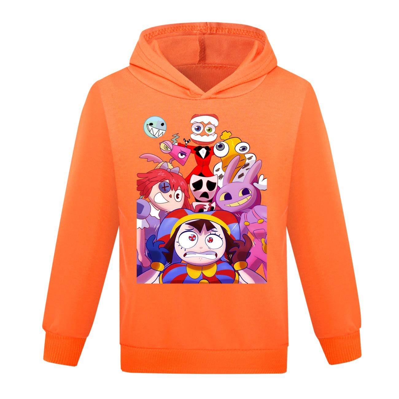 The Amazing Digital Circus Casual Sweatshirt Spring Autumn Hoodie for Kids