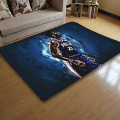 Philadelphia Basketball 76ers Rugs Bedroom Living Room Bathroom Carpet Mat Rug