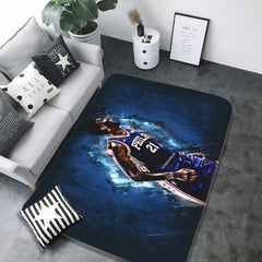 Philadelphia Basketball 76ers Rugs Bedroom Living Room Bathroom Carpet Mat Rug