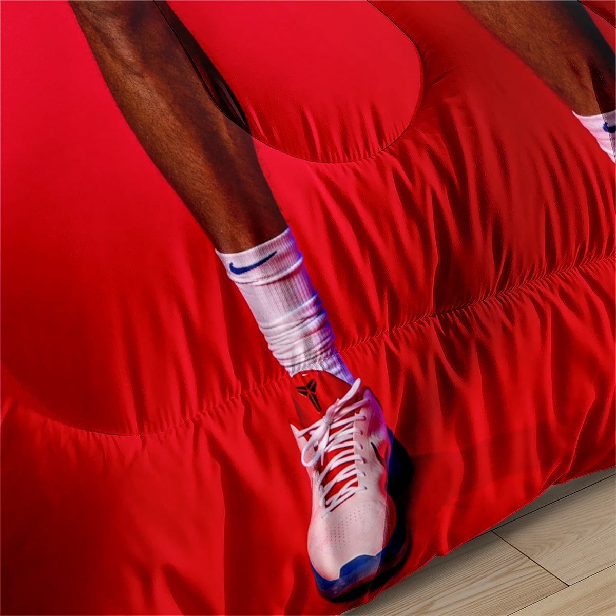 Philadelphia Basketball 76ers Comforter Pillowcases 3PC Sets Blanket All Season Reversible Quilted Duvet