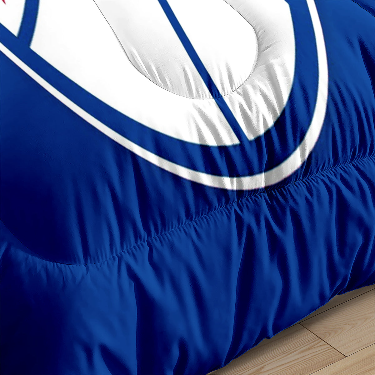 Philadelphia Basketball 76ers Comforter Pillowcases 3PC Sets Blanket All Season Reversible Quilted Duvet