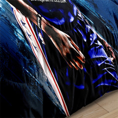 Philadelphia Basketball 76ers Comforter Pillowcases 3PC Sets Blanket All Season Reversible Quilted Duvet