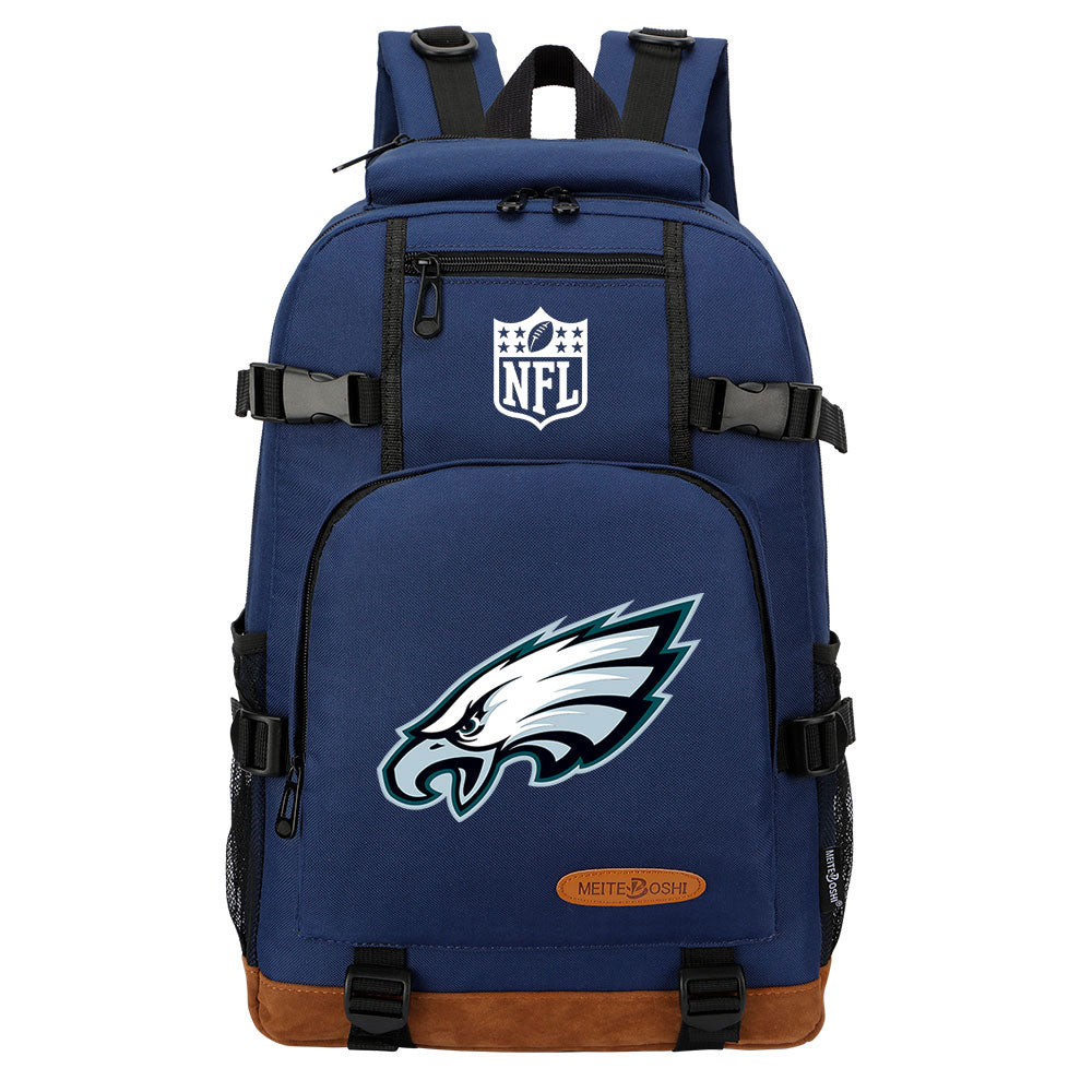 Philadelphia Eagles Football Team Rugby Waterproof Backpack School Notebook Travel Bag